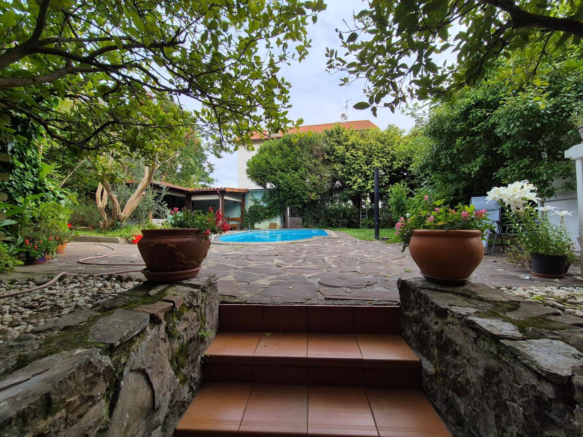 Apartment 55 M2, Sunny Garden & Pool In Villa 1905 Hendaye Buitenkant foto